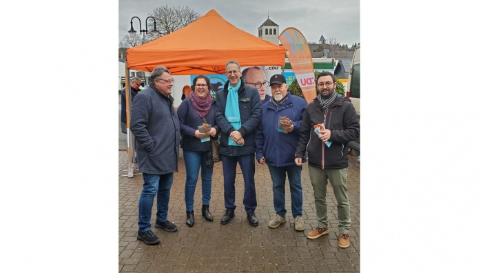 Wahlstand am 21.02.2025